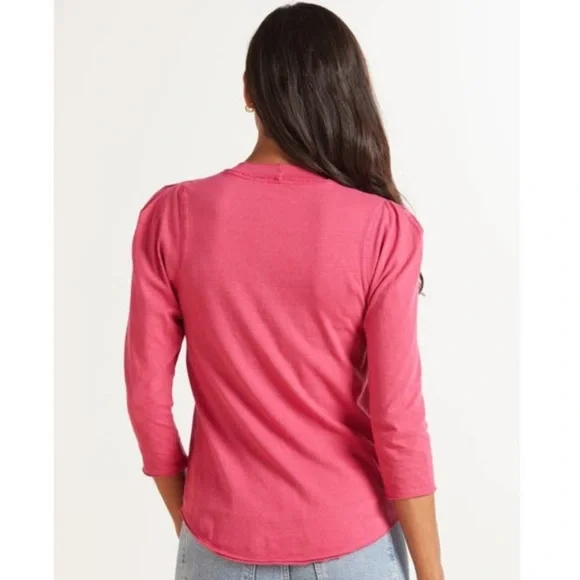 Free People Clover Top in rose, size XS - Picture 2 of 8